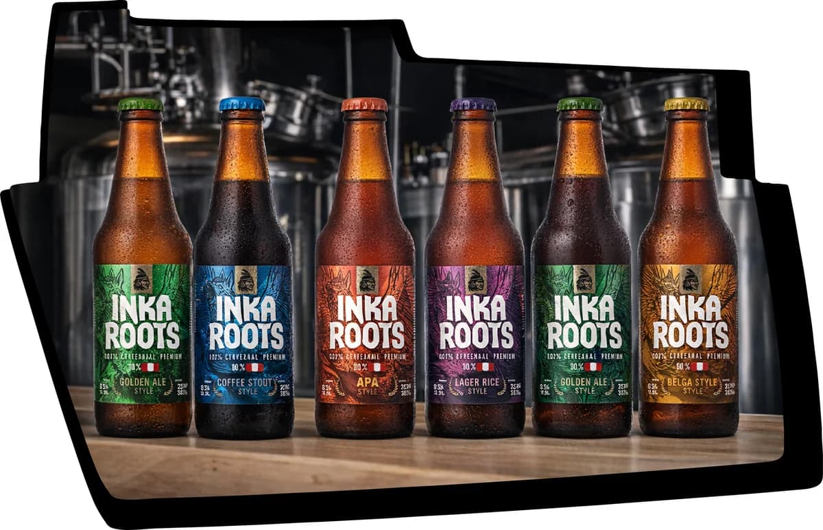 Portafolio Inkaroots con cervezas artesanales peruanas