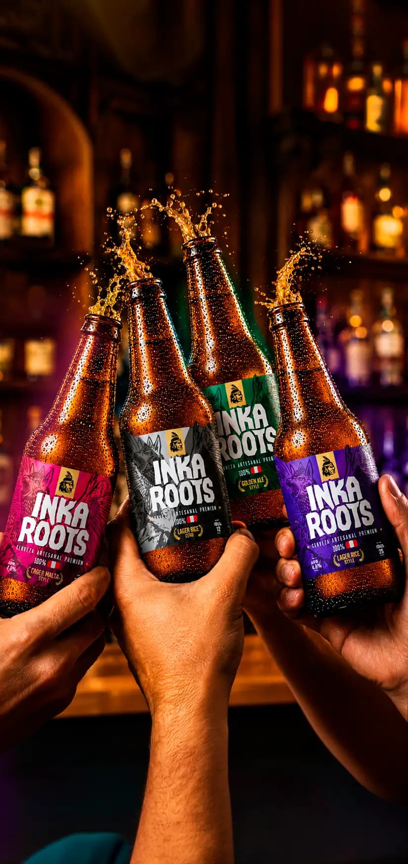 Four Pack personalizable Inkaroots, elige tus 4 sabores