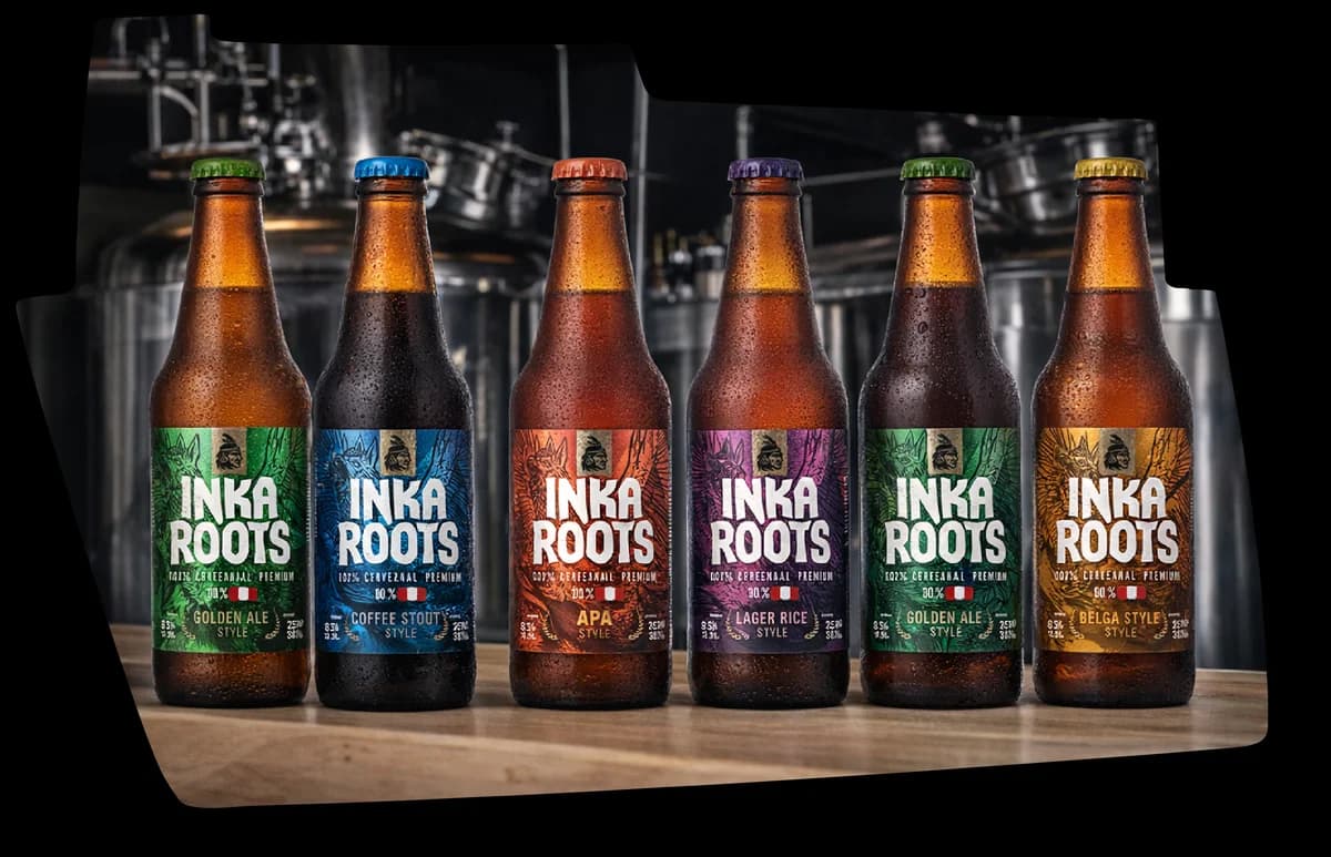Portafolio Inkaroots con cervezas artesanales peruanas