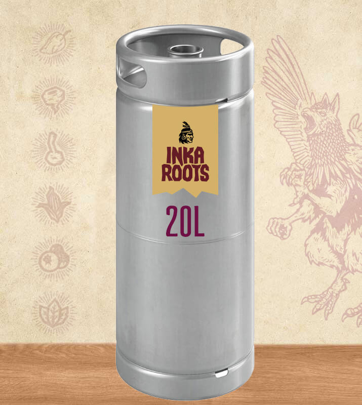 barril de 20 litros de cerveza artesanal premium peruana