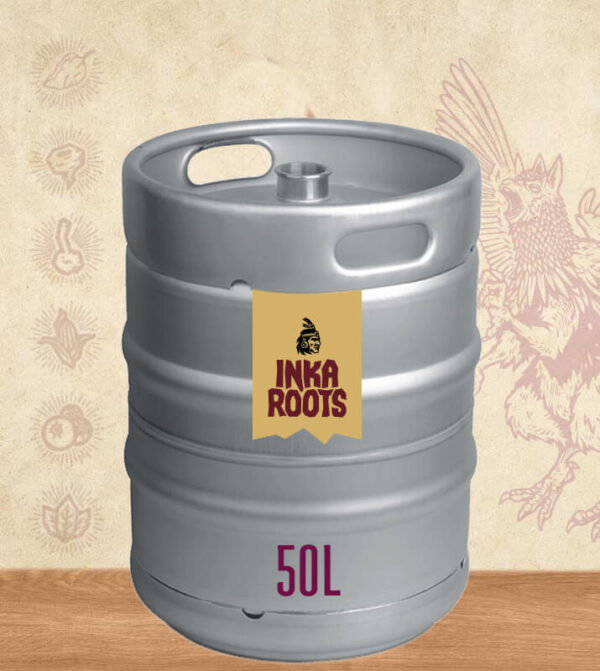 barril de 50 litros de cerveza artesanal premium peruana