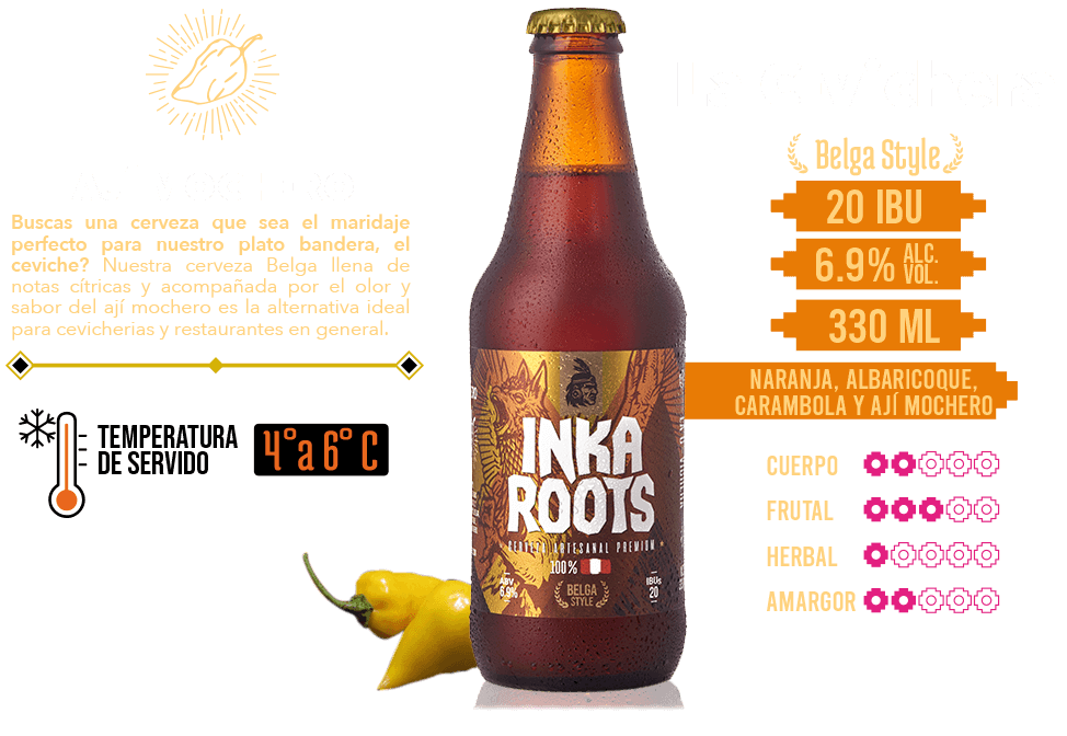 La cvichera aji mochero belga style cerveza peruana artesanal premium