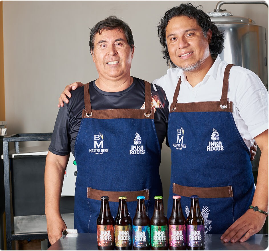 Socios inka roots en planta